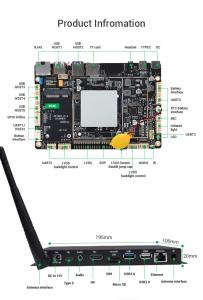 Mobile Network Supported Media Player with VP8 Video Format and WIFI Capability