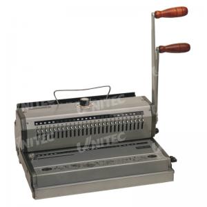 Quality WB-2220 Wire Manual Binding Machine Two Handle Electric Punching Holes for sale