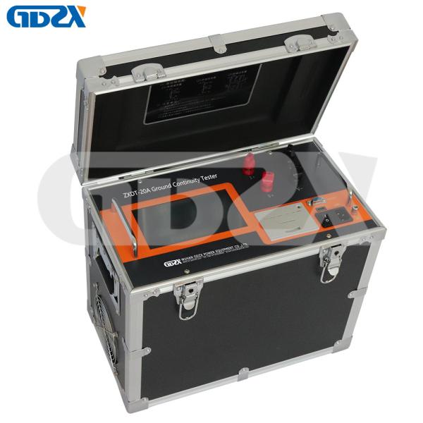 Buy ZXDT-20A Intelligent High precision Portable Grounding Downlead Continuity Tester at wholesale prices