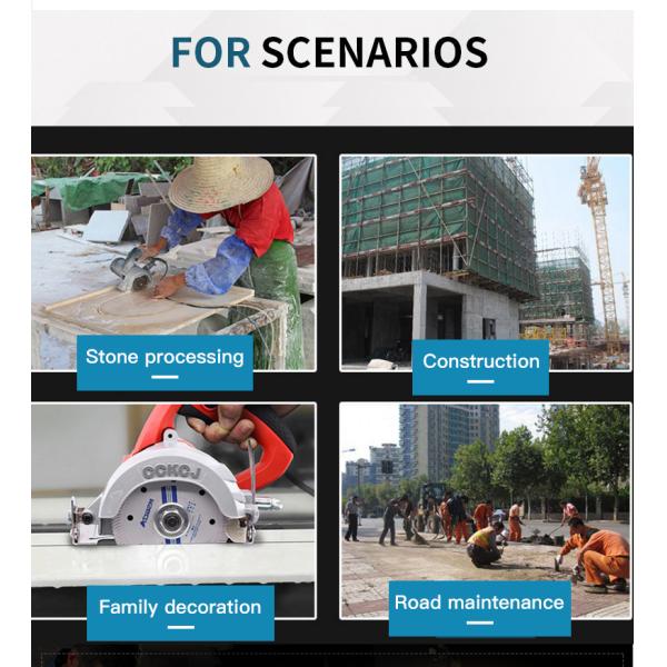 Factory direct AB6120T multifunctional marble machine ceramic tile cutting machine stone slotting machine power tools