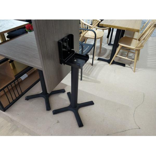 Space Saving Folding Metal Table Legs Cast Iron Coffee Table Base ISO9001
