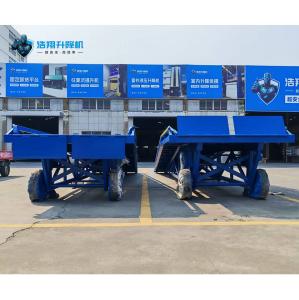 Quality 10-Meter Manual Dock Ramp with 12-Ton Capacity for Efficient Heavy Loading for sale