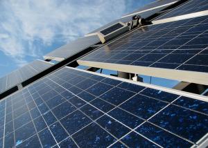 150 Wp B Grade Solar Panels , 8.66 A Multicrystalline Solar Module CE Approved