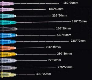 China Hyaluronic Acid Dermal Filler Disposable Cannula Piercing Needles on sale