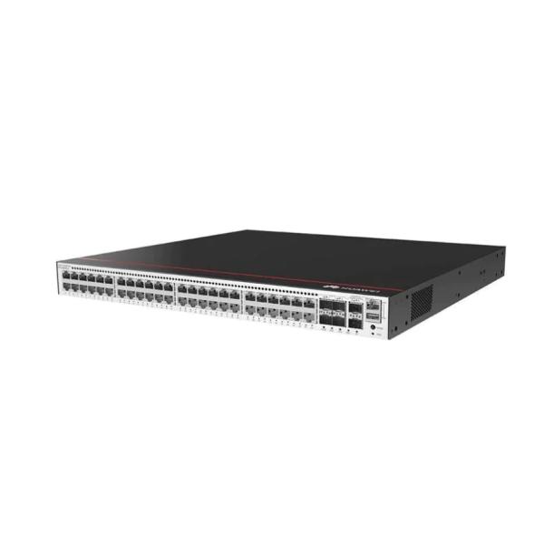 Huawei S5735-S48T4XE-V2 Gigabit Switch with 207 Mpps Throughput, 3 Power Supplies, and 90W PoE++ for Enterprise Networks