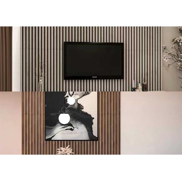 Fireproof Wood Finish Polyester Fiber Panel Perfect for Contemporary Office Building