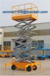 1.0tons SJY1.0-8 Scissor Lift Mobile Platform 8m Height could Extend Platform