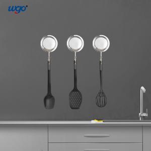 China Multifunctional Bathroom Wall Hooks 6kg Loading SS201 Wall Mounted Towel Hooks on sale