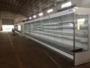 Quality Customize Adjustable Multideck Open Chiller , Beverage Drinks Coolers For Store for sale