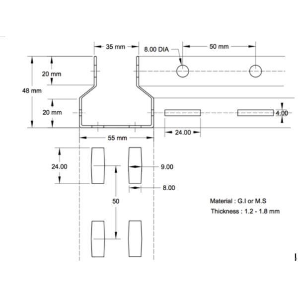 CSA Customized Storage Rack Roll Forming Machine