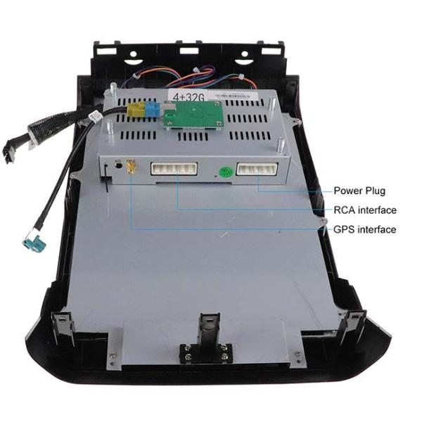 Multimedia Player Car Android Head Unit Single Din 12V 1024*768 Screen