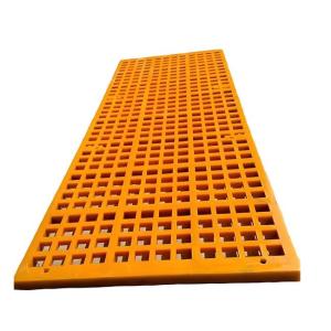 China Dewatering Polyurethane Screen Mesh For Fine Sand Recovery 80 Mesh 100 Mesh 120 Mesh on sale