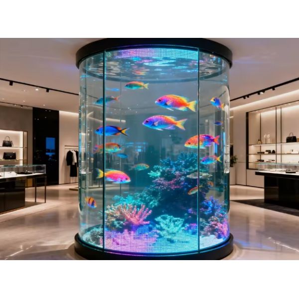 Ultra-Thin Indoor LED Flexible Screen Transparent Screen LED Cuttable Display