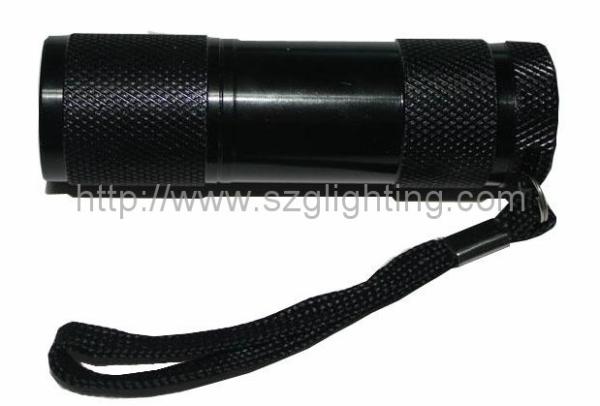 Buy GL-M001 9pcs leds mini flashlight torch at wholesale prices