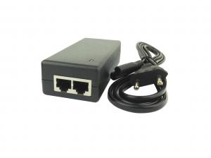 China PSE4830 10/100Mbps and Gigabit 48Vdc 30W Passive POE Injector on sale