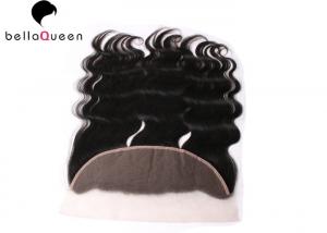 China Deep Wave Lace Frontal 13*4 Brazilian Hair Invisible Part Closure on sale