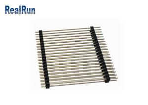 China PA6T LCP 0.75A Brass Pin Header Connector Gold Flash Pcb Connector on sale