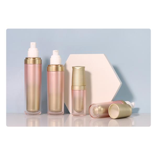 MS Skincare Acrylic Bottles 50g 100ml / 200ml Face Serum Bottle With Acceptable Customer ' S Logo