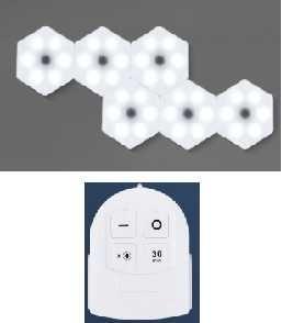 Buy 6x2x8.3cm Cabinet Sensor Light Infrared Remote Controller DIY LED Touch Sensitive Night Light With Remote SMD2835 40lm at wholesale prices