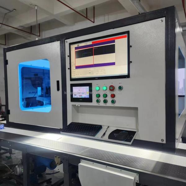 Automatic Rigid Box Making Machine Vision Positioning for Rigid Box and Hardcover Hardbox Dual Heads Positioning Machine