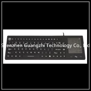 Quality Custom Printing Silicone Rubber Keyboard , Waterproof Usb Keyboard Ce Approvals for sale
