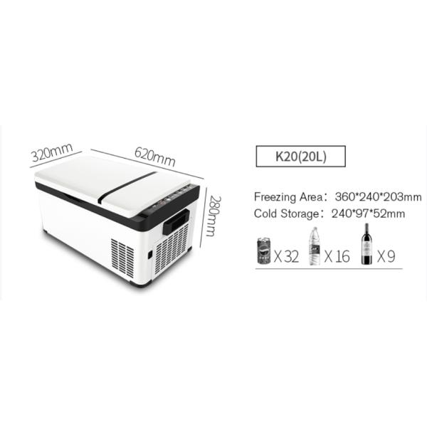 Camping Compressor Type 26L Car Mounted Refrigerator