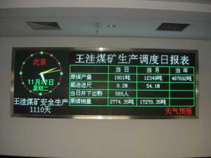 Quality Modular Matrix Message 2R1G Tri Color Led Display Screen P16 10mm Pixel Pitch for sale