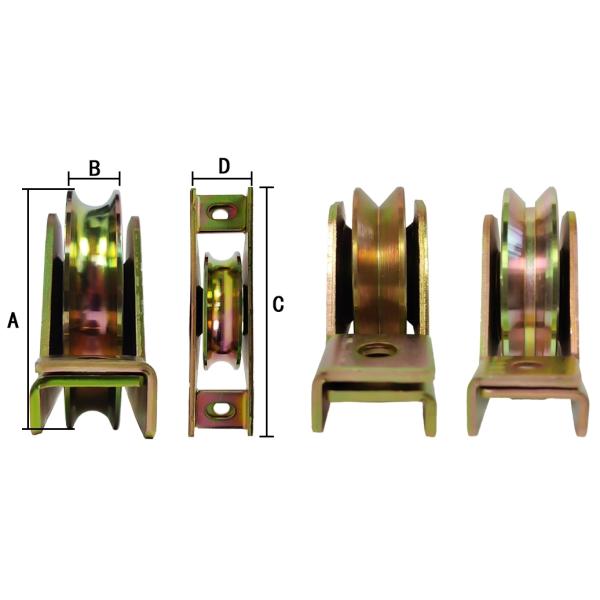 Sliding Door Sliding Door Runner Wheels Accessory Good Quality Rolling Gate Wheel