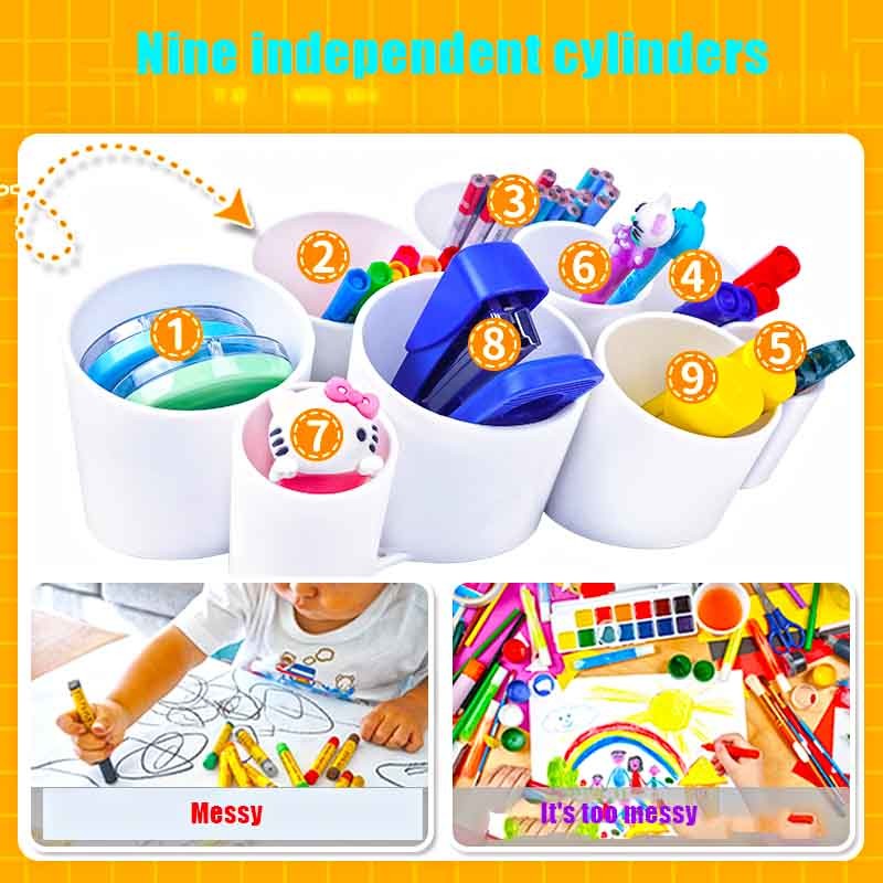 Quality FDA Approved Multi Function Pen Holder ECO Friendly Container Box for sale