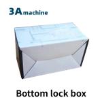 CQT900YG-2 Pre-Folded Bottom Lock Carton Box Making Machine for Perfume Box