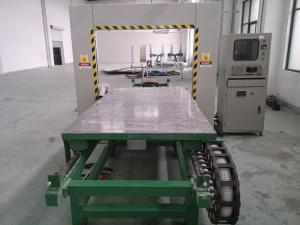 Quality Viscoelastic Polymer Foam Cut Machine Industrial Computer Control 6m / Min for sale