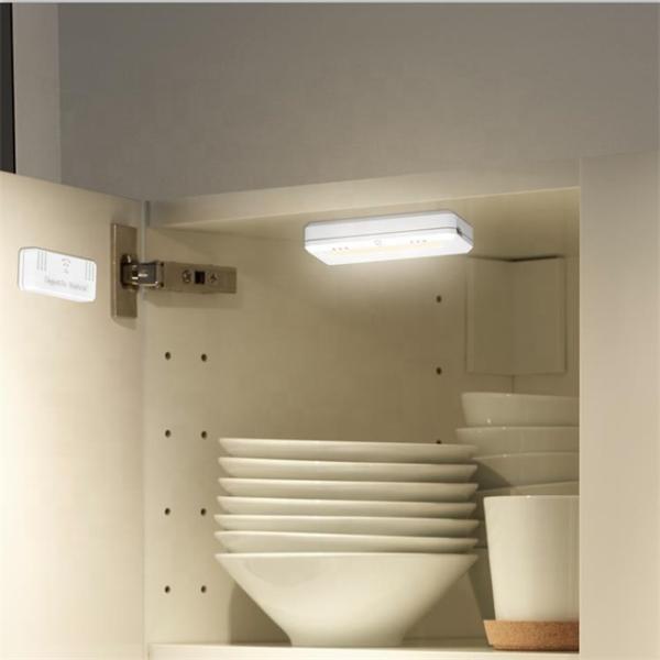 1.5cm ABS Battery Powered Pantry Light 3V Motion Sensor Drawer Light