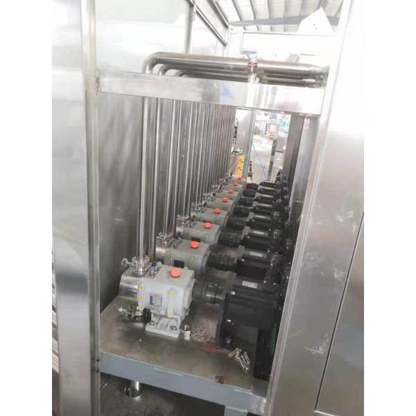 Linear Type Liquid Bottle / Tomato Sauce Filling Machine With Automatic Rotor Pump