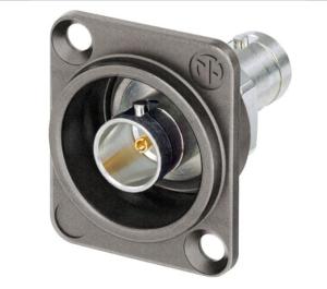 China Grounded UHD BNC Chassis Connector NBB75DFGX BNC Socket Customized on sale