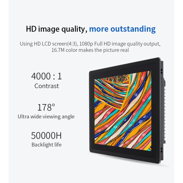 10.1inch Capacitive Touch Screen All in One PC OS Win7/Win8/Win10/Linux/XP Industrial PC