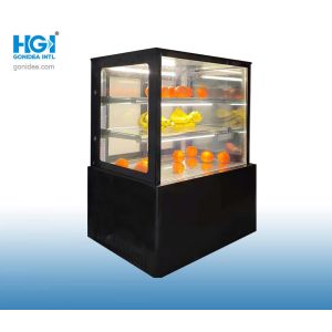 Quality 260L 900mm Commercial Cake Display Showcase Fridge R134a Low Noise for sale