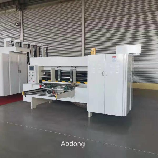 Buy Paperboard Corrugated Board Printing Machine , Die Cut Printing Machine at wholesale prices