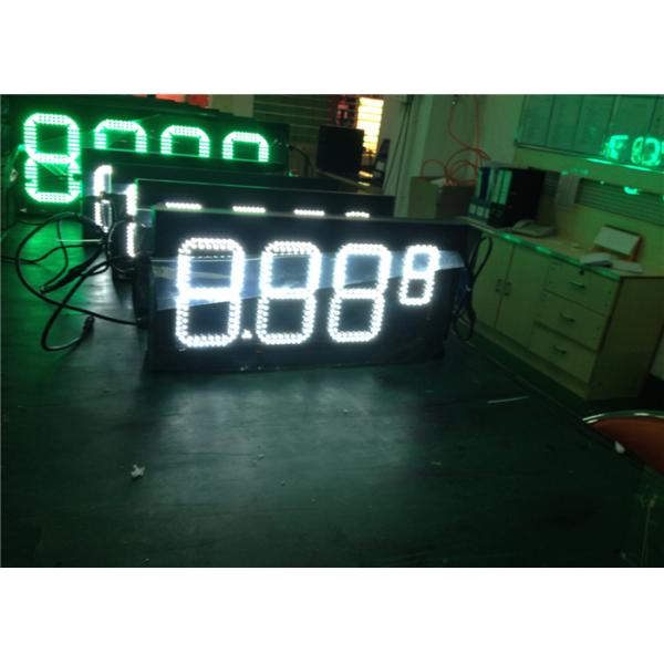 Multiple size waterproof LED Gas Station Sign with Rear / Front Access , Single / Double Side