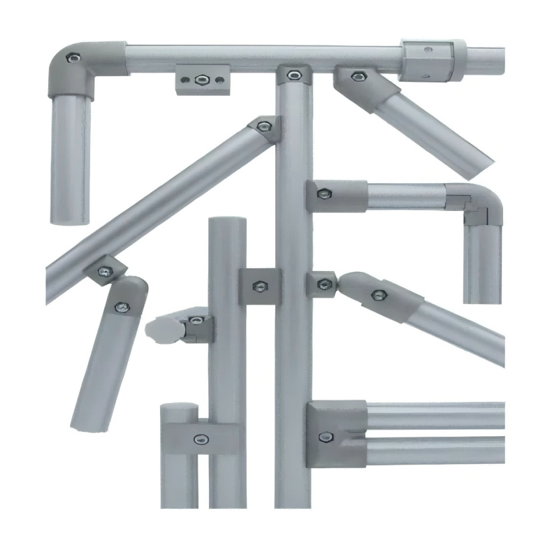 China Supplier Streamlined Machine Guarding Precision Engineering Aluminum Structures Aluminum Lean Joint