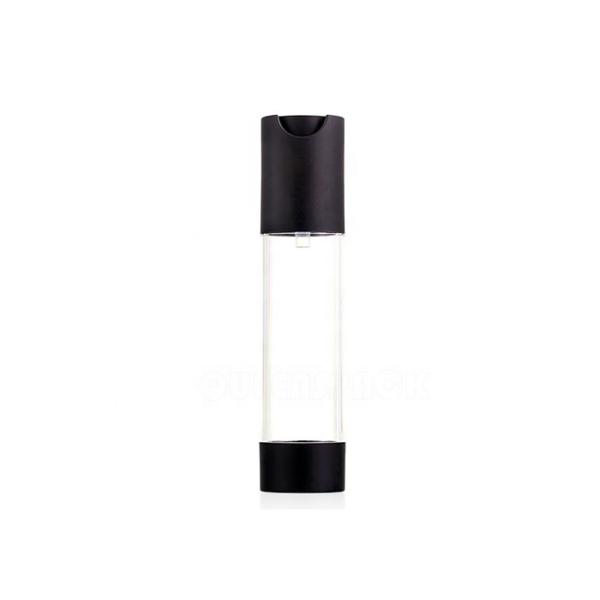 Empty Portable Refillable Airless Cosmetic Bottles 15ml 30ml 50ml Round Shape