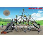 China Outdoor Kids Climbing Equipment For Kids , Kids Garden Climbing Frames For Amusement Park for sale