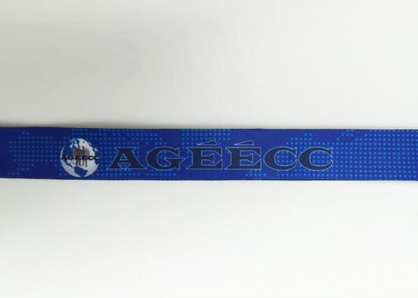 Direct Single Name Supreme Custom Polyester Lanyards with colorful logo