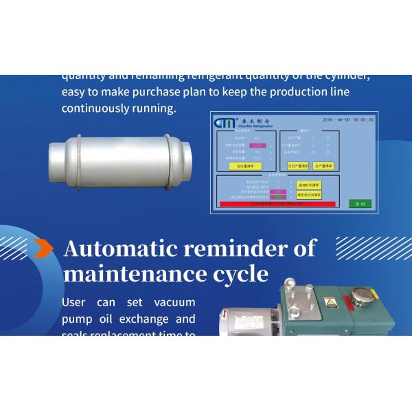 R134a Chiller Refrigerant Recharge Machine Vapor Recovery Unit Fully Automatic Ac Recovery Charging Machine