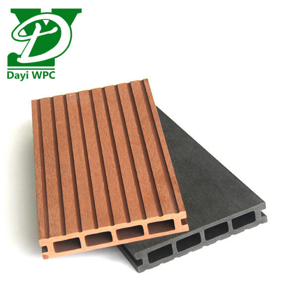 Water Retardant Hollow Composite Decking For Outdoor Projects