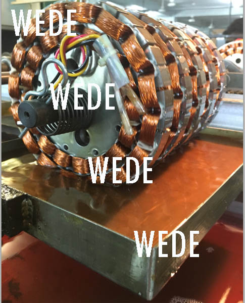 Big Shift Qty Stator Varnish Coating Machine With Multi Pieces Assembly