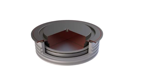 Chart - IXYS Fast Diodes E1250HC45E Electronic Component Diode 4500 V 1355A For Chassis Mount W122