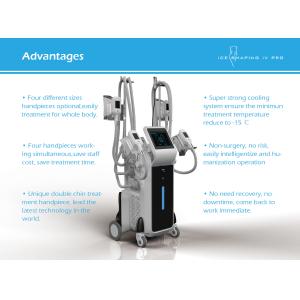 Buy cheap 2018 cryolipolysis machine 4 handles criolipolisis / criolipolise slimming fat from wholesalers