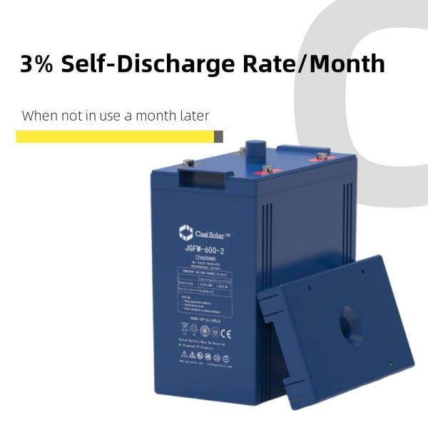 2 Volt 400ah Deep Cycle Gel Battery In Solar Power System