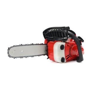China Handheld Cordless Gas Powered Chain Saw 12 Inch For Trees Wood Forest on sale