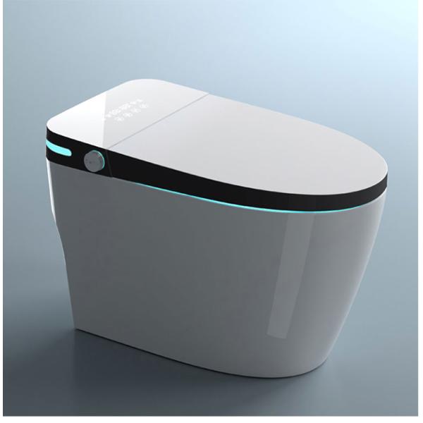 Tesia Modern Inodoro Ceramic Sensor Sanitary Ware Automatic Wc Floor Mounted Smart Toilet For Sale